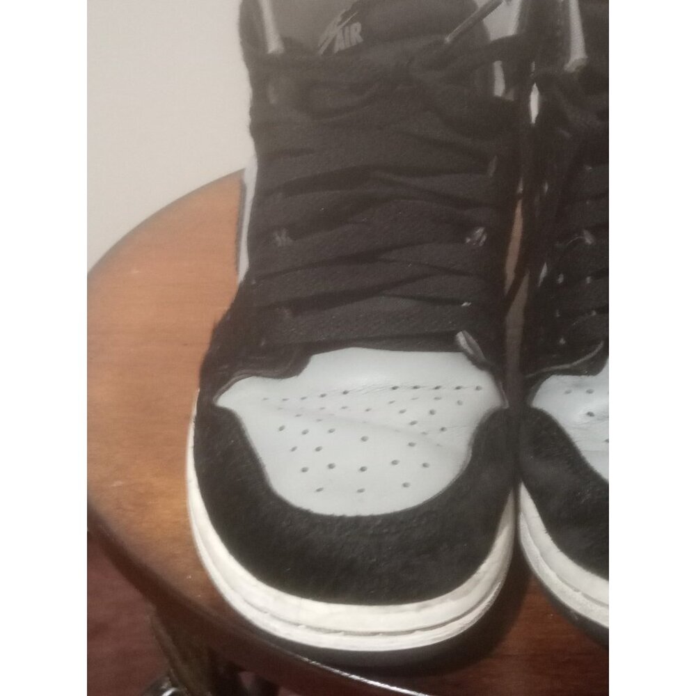 Nike Jordan 1 Retro High OG Twist 2.0 Med Black Grey Wmns 9/Men 7 DZ2523-001 - Picture 7 of 13